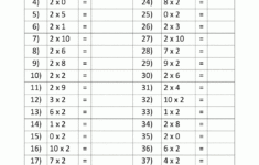 2X Table Worksheet Printable Printable Worksheets