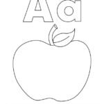 A For Apple Worksheet Printable 159
