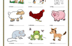 Animal Sounds key Included Animal Sounds Animal Sounds Worksheet