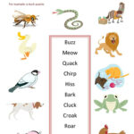 Animal Sounds Printable Worksheets 159