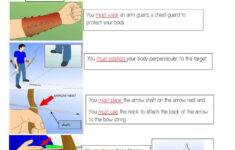 Archery And How To Shoot An Arrow For Beginners Worksheet Free Esl