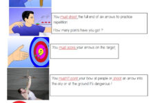 Archery And How To Shoot An Arrow For Beginners Worksheet Free Esl