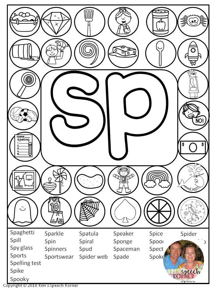 Dot Artsy Articulation Activities Worksheets With Pictures 