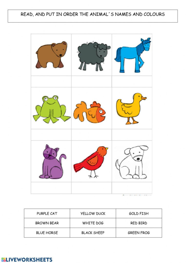 Brown Bear Brown Bear Printable Worksheets-159 | Lyana Worksheets