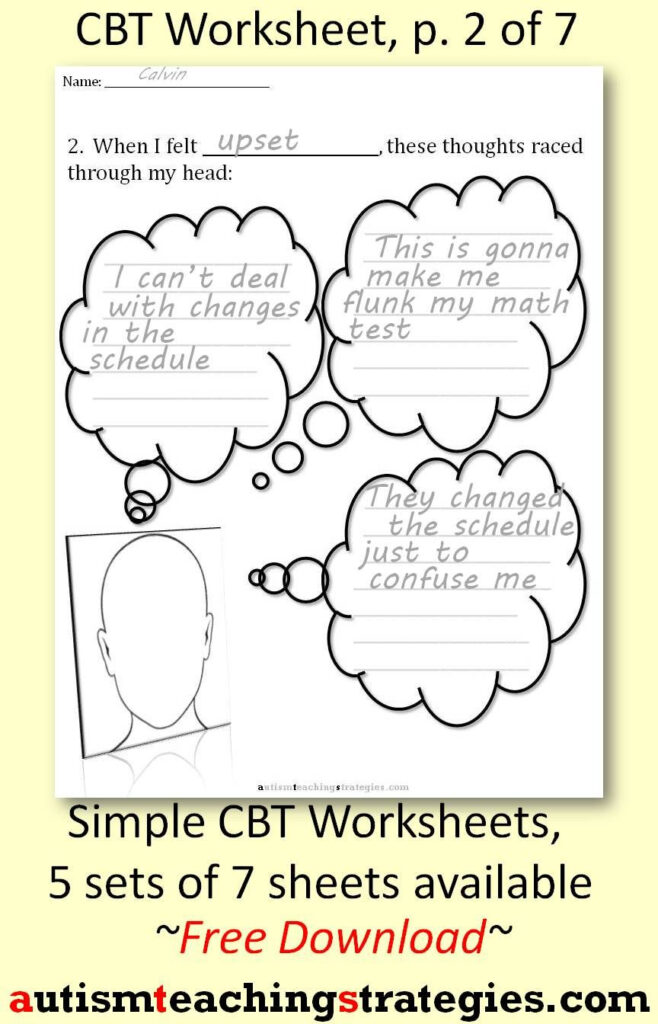 Cbt Printable Worksheets159 Lyana Worksheets