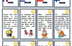 christmas around the world worksheets printables 159 2 Christmas Traditions Around The World English ESL Worksheets For