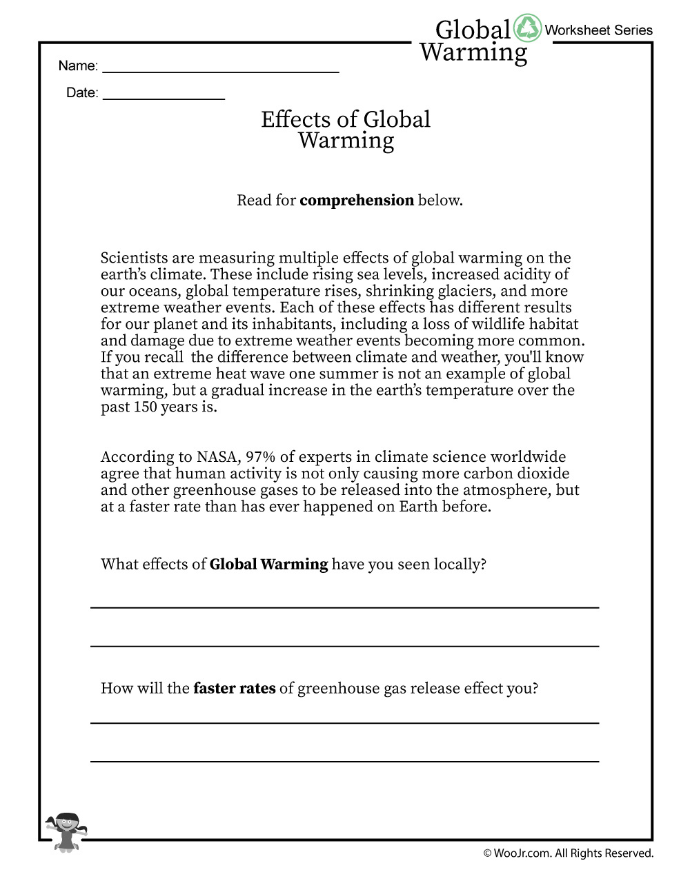 Let s Talk About Climate Change Worksheet Free Esl Printable 