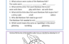 The Rainbow Fish Reading Resources Year 1 Year 2 KS1 Activities