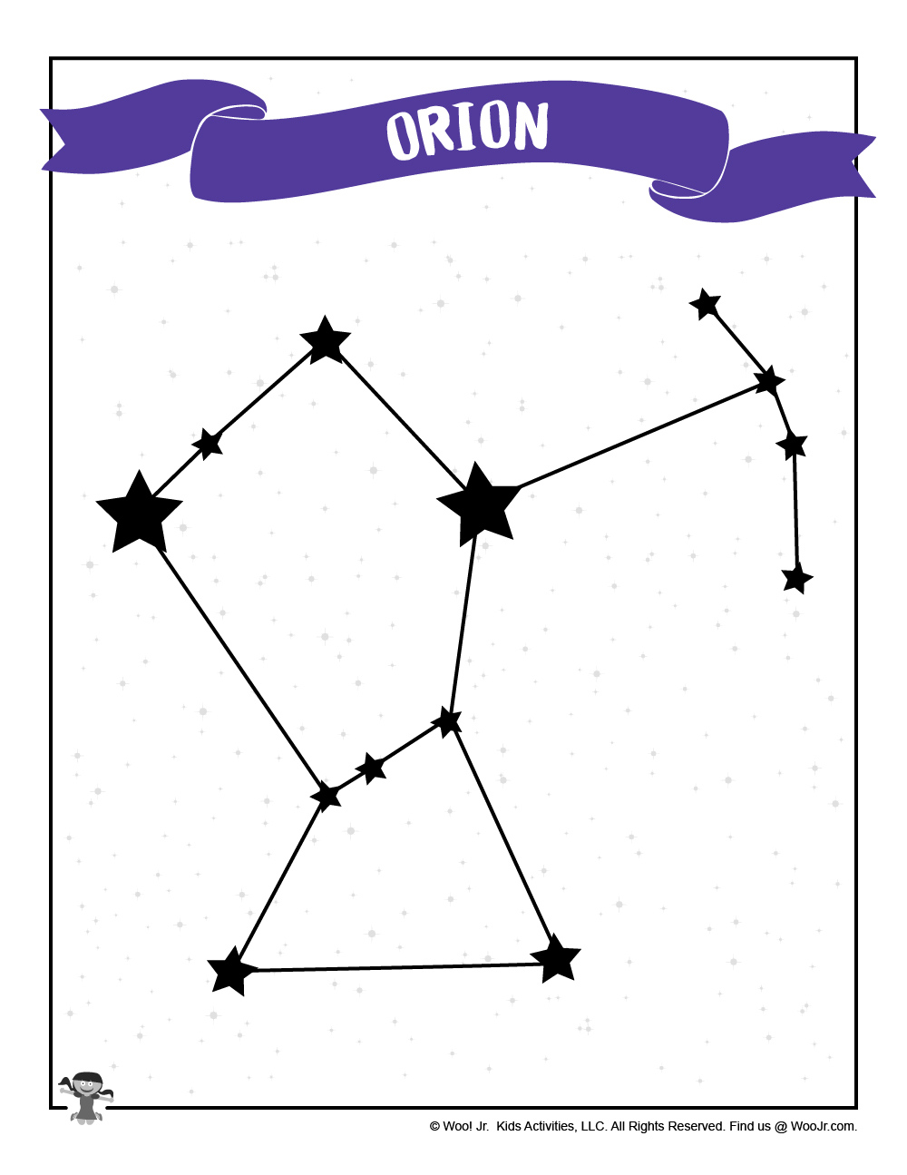 Orion Constellation For Kids Woo Jr Kids Activities