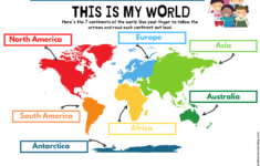continents worksheet printable 159 The 7 Continents Printable Activity Madebyteachers In 2020
