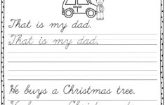 create cursive worksheets printable 159 1 Christmas Cursive Worksheets AlphabetWorksheetsFree
