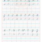 Cursive Writing Worksheets Printable Capital Letters 159