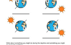 day and night printable worksheets 159 1 Space Worksheets Have Fun Teaching