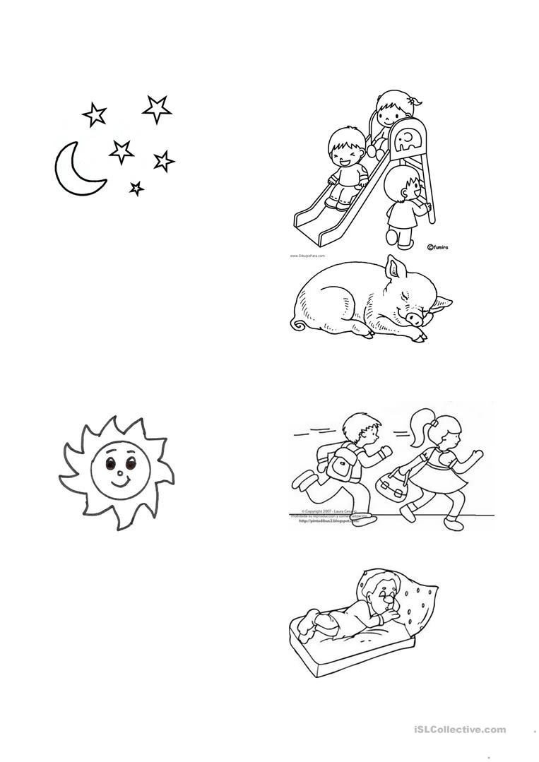 Night And Day Worksheet Free ESL Printable Worksheets Made By Teachers