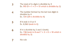 divisibility worksheets printable 159 1 Divisibility Rules Worksheets 5th Grade Weatherly Math Maniacs 5th