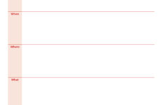 Free School Printable Worksheets 5 W s Of Creative Writing