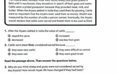 free printable 6th grade reading worksheets 159 1 30 Sixth Grade Reading Comprehension Worksheets