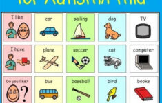 Free Printable Communication Boards For Adults Autism Communication