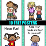 Free Printable Classroom Rules Worksheets 159