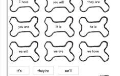 free printable contractions worksheets 159 1 Free Contractions Worksheets And Printouts Db excel