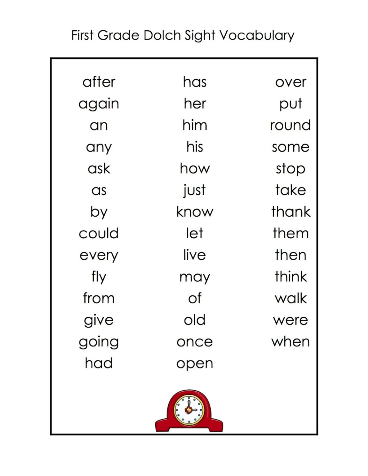 Free Printable Dolch Sight Words Worksheets159 Lyana Worksheets