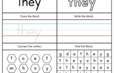Dolch Sight Words Worksheets Db excel