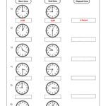 Free Printable Elapsed Time Worksheets For Grade 3 159
