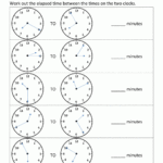 Free Printable Elapsed Time Worksheets For Grade 3 159