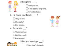 Conversation Starters Worksheet