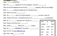 free printable english conversation worksheets 159 3 Conversation Test Worksheet Free ESL Printable Worksheets Made By