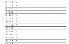 Decimal Place Value Worksheets 4Th Grade Free Printable Expanded