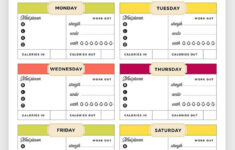 free printable fitness worksheets 159 2 Free Printable Fitness Planner Meal And Fitness Tracker Start Today
