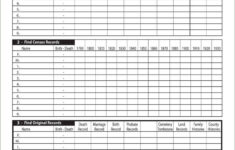 free printable genealogy worksheets 159 1 Genealogy Forms Individual Worksheet Lovely 50 New Family Db excel