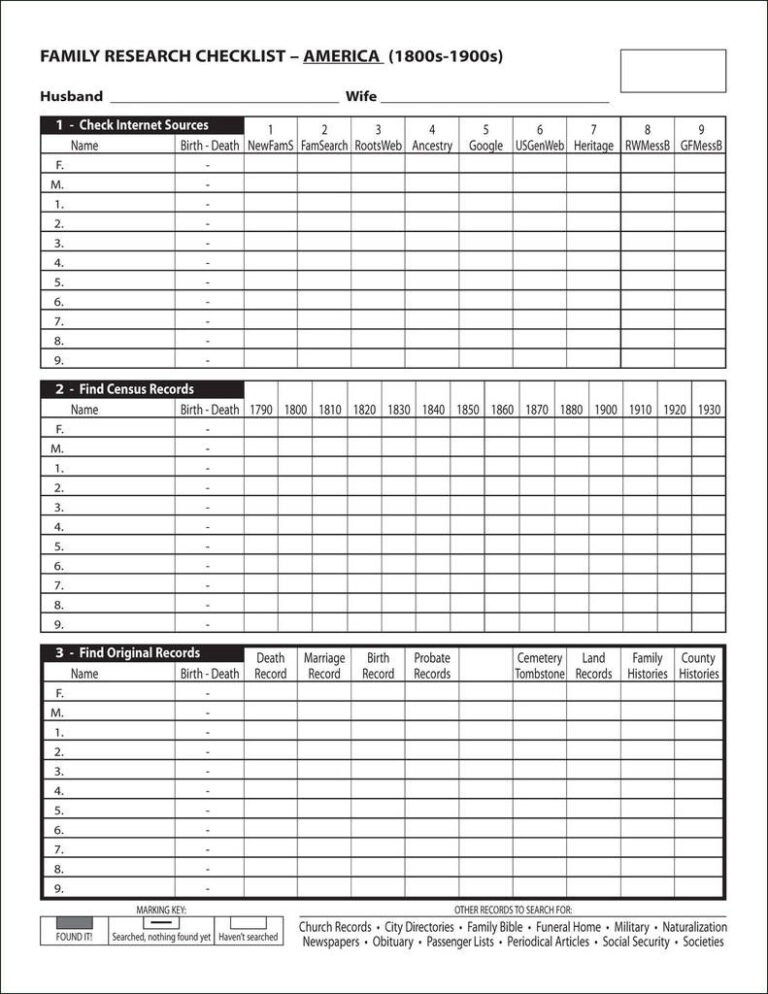 Free Printable Genealogy Worksheets-159 | Lyana Worksheets