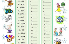 IRREGULAR VERBS Worksheet Free ESL Printable Worksheets Made By Teachers