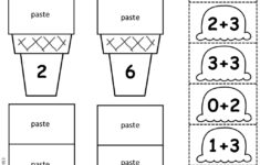Math Scoops Cut And Paste addition Up To 20 Worksheets Samples