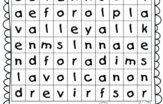 Free Printable Landform Worksheets Db excel