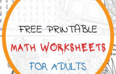 free printable math worksheets for adults 159 10 Free Printable Math Worksheets For Adults ColoringPages234