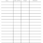 Free Printable Monthly Bill Payment Worksheet 159