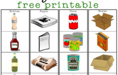 FREE Recycling Sorting Activity Free Homeschool Deals
