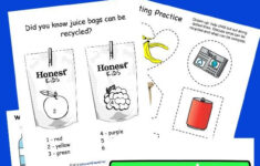 FREE 12 Page Recycle Activity Pack For Kids Recycling Activities