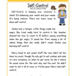 Free Printable Self Control Worksheets 159