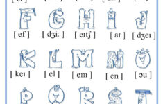 Spanish Alphabet Worksheets Db excel