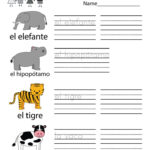 Free Printable Spanish Worksheets For Beginners 159
