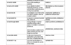 Phrasal Verbs With look Worksheet Free ESL Printable Worksheets