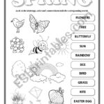 Free Printable Spring Worksheets For Elementary 159