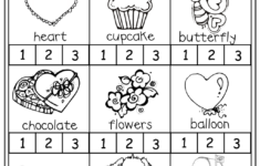 February NO PREP Packet Kindergarten Syllable Worksheet