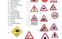 Traffic Signs Worksheets For Kindergarten Road Signs Worksheet