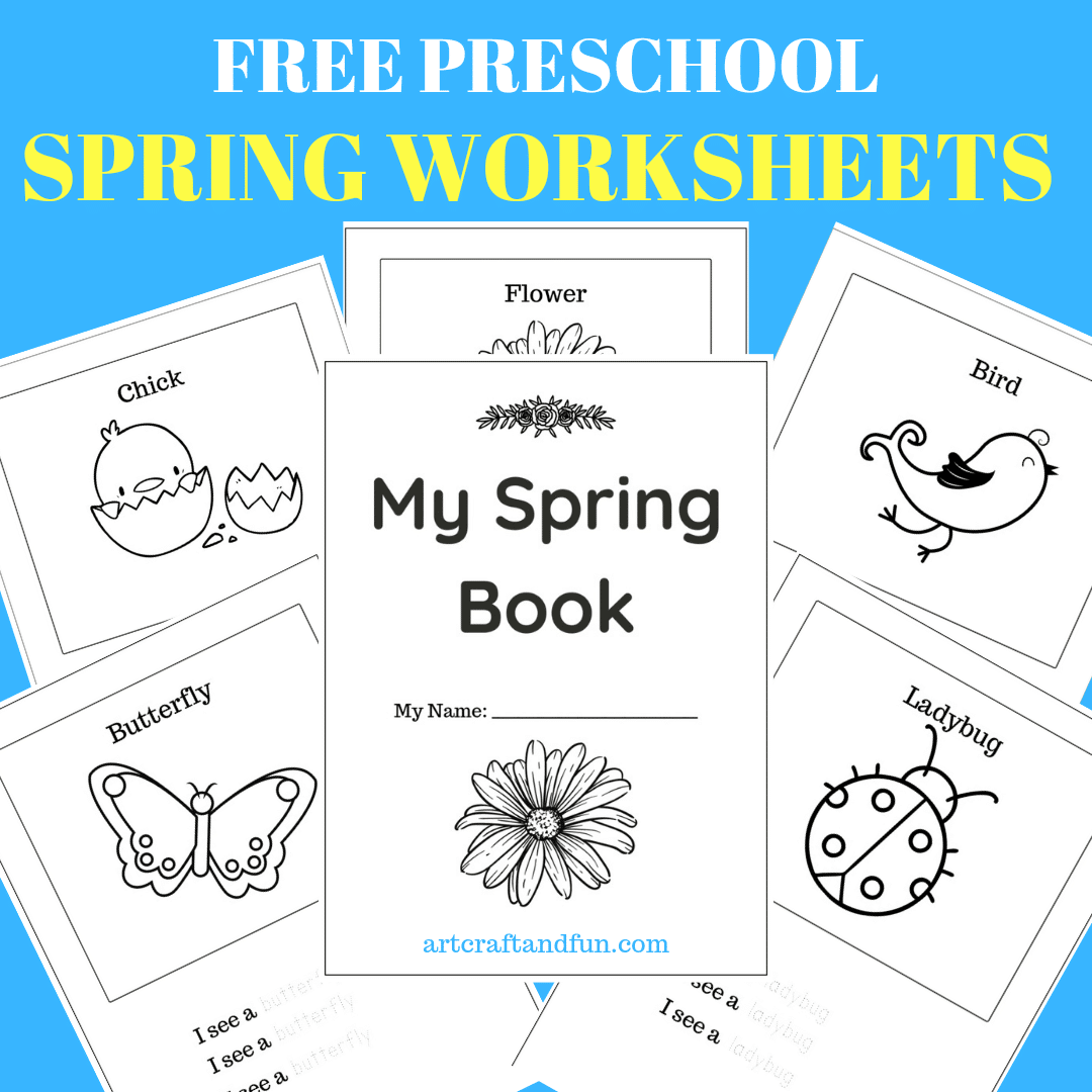 Spring Worksheets For Preschool Free Printable Art Craft And Fun