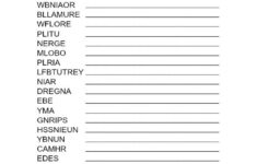 free printable word scramble worksheets 159 1 Spring Word Scramble For Kids Free Printable Spring Words Elderly